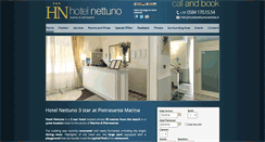 Desktop Screenshot of en.hotelnettunoversilia.it