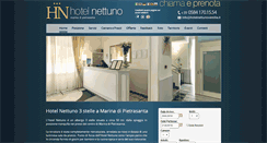 Desktop Screenshot of hotelnettunoversilia.it